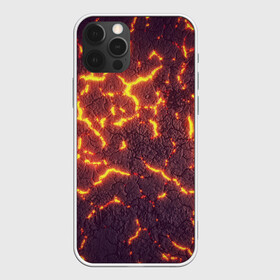 Чехол для iPhone 12 Pro Max с принтом Помпеи 3D в Екатеринбурге, Силикон |  | абстракция | вулкан | жар | земля | иззвержение | илюстрация | лава | текстура