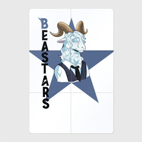 Магнитный плакат 2Х3 с принтом Пина beastars в Екатеринбурге, Полимерный материал с магнитным слоем | 6 деталей размером 9*9 см | Тематика изображения на принте: animals | beastars | pina | выдающиеся | звери | зверолюди | пина