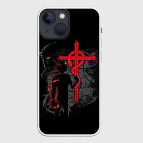 Чехол для iPhone 13 mini с принтом СТАЛЬНОЙ АЛХИМИК в Екатеринбурге,  |  | anime | fullmetal alchemist | алхимик | алхимия | альфонс элрики | аниме | мульт | мультфильм | стальной | стальной алхимик | философский камень | хаганэ но рэнкиндзюцуси | хирому аракавы | эдвард