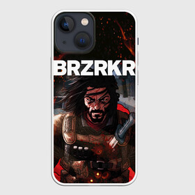 Чехол для iPhone 13 mini с принтом BRZRKR в Екатеринбурге,  |  | anime | berserker | brzrkr | keanu reeves | netflix | аниме | берсерк | киану ривз | мультфильм. | нетфликс