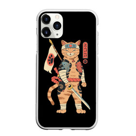 Чехол для iPhone 11 Pro матовый с принтом Shogun Cat в Екатеринбурге, Силикон |  | Тематика изображения на принте: cat | cats | japan | ninja | samurai | shogun | yakuza | катана | кот | котенок | коты | котэ | котята | кошка | ниндзя | самурай | сёгун | якудза | япония