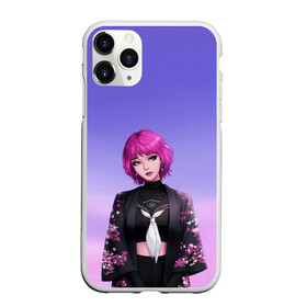 Чехол для iPhone 11 Pro матовый с принтом ANIME GIRL в Екатеринбурге, Силикон |  | anime | girl | loli | аниме | аниме девушка | анимэ | арт | градиент | девочка | девушка | дизайн | женщина | краски | красотка | лоли | милашка | милая | мода | облака | розовые волосы | розовый | стерва | стиль