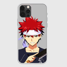 Чехол для iPhone 12 Pro Max с принтом Food wars Shokugeki no Soma в Екатеринбурге, Силикон |  | Тематика изображения на принте: anime | cook | food | food wars | manga | shokugeki no soma | аниме | еда | кулинарные поединки сомы | кухня | манга | повар | повар боец сома