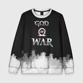 Детский свитшот 3D с принтом God of War в Екатеринбурге, 100% полиэстер | свободная посадка, прямой крой, мягкая тканевая резинка на рукавах и понизу свитшота | gad of war | game | games | god of war | god of wor | атрей | атрэй | бог войны | игра | игры | кратос