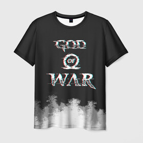 Мужская футболка 3D с принтом God of War в Екатеринбурге, 100% полиэфир | прямой крой, круглый вырез горловины, длина до линии бедер | Тематика изображения на принте: gad of war | game | games | god of war | god of wor | атрей | атрэй | бог войны | игра | игры | кратос