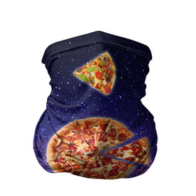 Бандана-труба 3D с принтом Пицца в космосе в Екатеринбурге, 100% полиэстер, ткань с особыми свойствами — Activecool | плотность 150‒180 г/м2; хорошо тянется, но сохраняет форму | meat | pizza | space | youtube | еда | космос | мемы | пицца | психоделика | ютуб