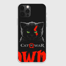 Чехол для iPhone 12 Pro Max с принтом Cat of war в Екатеринбурге, Силикон |  | cat | gad of war | game | games | god of war | god of wor | атрей | атрэй | бог войны | игра | игры | кот | котёнок | кошки | кратос