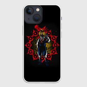 Чехол для iPhone 13 mini с принтом 7 СМЕРТНЫХ ГРЕХОВ  МЕЛИОДАС в Екатеринбурге,  |  | anime | meliodas | nanatsu no taizai | seven deadly sins | аниме | бан | гаутер | гила | гилсандер | гриамор | диана | дрейфус | заратрас | кинг | манга | мелиодас | мерлин | хаузер | хельбрам | хендри