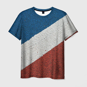 Мужская футболка 3D с принтом ТЕННИС в Екатеринбурге, 100% полиэфир | прямой крой, круглый вырез горловины, длина до линии бедер | молодежное | полоса | стиль | теннис | хайп
