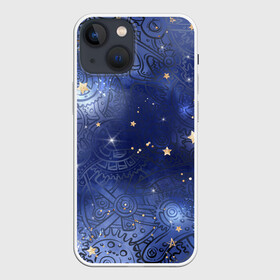 Чехол для iPhone 13 mini с принтом Небо в стиле Стимпанк в Екатеринбурге,  |  | steampunk | tdrstpnk | астрономия | брутальный | викторианский | звезды | изобретатель | изобретения | космический | космос | крылья | механизм | механический | небо | рисунок | стиль | схема | чертеж
