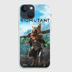 Чехол для iPhone 13 mini с принтом Biomutant Биомутант в Екатеринбурге,  |  | action | animals | biomutant | gamer | nextgen | pc | player | playstation | ps 5 | rpg | steam | sword | top | valve | video games | weapon | xbox | биомутант | валв | видео игры | животные | игрок | иксбокс | меч | некстген | оружие | пк | плей