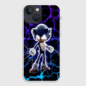 Чехол для iPhone 13 mini с принтом SONIC МОЛНИЯ в Екатеринбурге,  |  | hedgehog | metal sonic | silver | silver the hedgehog | sonic | sonic boom | sonic the hedgehog | еж | ёж сонник | ежик | игры | кино | молния | соник | соник в кино | фильм