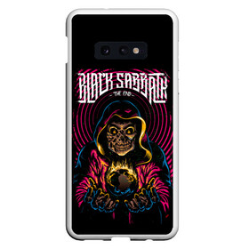 Чехол для Samsung S10E с принтом BLACK SABBATH в Екатеринбурге, Силикон | Область печати: задняя сторона чехла, без боковых панелей | black | grange | hardcore | metal | music | osbourne | ozzy | punk | retro | rock | sabbath | trash | метал | музыка | озборн | оззи | ретро | рок.блэк | сэббэт