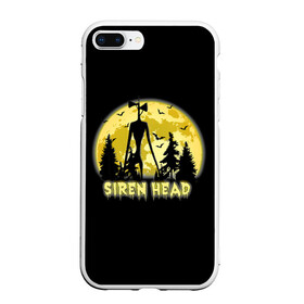 Чехол для iPhone 7Plus/8 Plus матовый с принтом Siren Head | Yellow Moon в Екатеринбурге, Силикон | Область печати: задняя сторона чехла, без боковых панелей | Тематика изображения на принте: 6789 | cartoon | cat | forest | foundation | head | monster | moon | mountains | scp | siren | sirenhead | голова | горы | кот | лес | луна | монстр | объект | объекты | сирена | сиреноголовый | фонд | чудище | чудовище