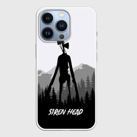 Чехол для iPhone 13 Pro с принтом SIREN HEAD | DARK FOREST в Екатеринбурге,  |  | 6789 | cartoon | cat | dark | forest | foundation | head | monster | mountains | scp | siren | sirenhead | голова | горы | кот | лес | монстр | объект | объекты | сирена | сиреноголовый | фонд | чудище | чудовище