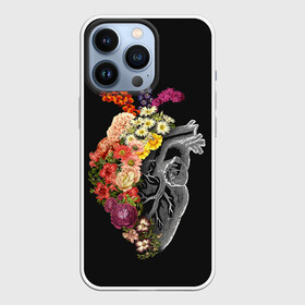 Чехол для iPhone 13 Pro с принтом Natural Heart. Dual в Екатеринбурге,  |  | 8 | flower | flowers | garden | heart | natural | symbiote | день | женский | марта | международный | природа | растения | сердце | симбиот | цветы