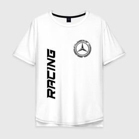 Мужская футболка хлопок Oversize с принтом Mercedes в Екатеринбурге, 100% хлопок | свободный крой, круглый ворот, “спинка” длиннее передней части | amg | auto | bens | benz | logo | merc | mercedes | mersedes | moto | star | vthctltc | авто | амг | бенц | звезда | класс | лого | логотип | мерин | мерс | мерседес | мото | символ | символы | ьуксувуы