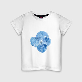 Детская футболка хлопок с принтом Обфускация видимого  в Екатеринбурге, 100% хлопок | круглый вырез горловины, полуприлегающий силуэт, длина до линии бедер | бабочка | иллюзия | листья | насекомое | нечто | рентген | цветок