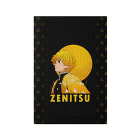 Обложка для паспорта матовая кожа с принтом ZENITSU Kimetsu no Yaiba в Екатеринбурге, натуральная матовая кожа | размер 19,3 х 13,7 см; прозрачные пластиковые крепления | demon slayer | kamado | kimetsu no yaiba | nezuko | tanjiro | аниме | гию томиока | зеницу агацума | иноске хашибира | камадо | клинок | корзинная девочка | манга | музан кибуцуджи | незуко | рассекающий демонов | танджиро