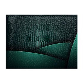 Обложка для студенческого билета с принтом Luxury Green в Екатеринбурге, натуральная кожа | Размер: 11*8 см; Печать на всей внешней стороне | green | luxury | versace | vip | абстракция | версаче | вип | паттерн | роскошь | текстуры