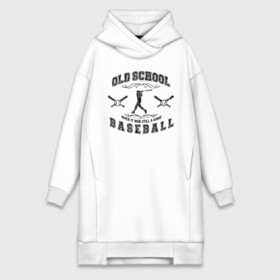 Платье-худи хлопок с принтом OLD SCHOOL BASEBALL в Екатеринбурге,  |  | baseball | old school | old school baseball | арнамент | бейсбол | бейсболист | бейсбольная бита | бейсбольный мяч | бита | игра | командная игра | мяч | спорт | старая школа | старая школа бейсбола | фракталы