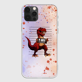 Чехол для iPhone 12 Pro Max с принтом Динозавр | Преступник (Z) в Екатеринбурге, Силикон |  | dino | dinosauria | t rex | ti rex | дино | динозавр | парк юрского | т рекс | ти рекс | чудовище | юрский период | ящер | ящерица