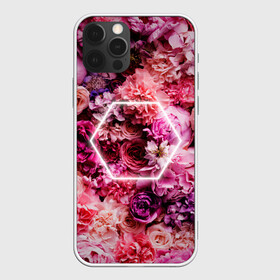 Чехол для iPhone 12 Pro Max с принтом ROSE | РОЗЫ в Екатеринбурге, Силикон |  | rose | женская | любовь | молодежь | мужская | неон | розы | свобода