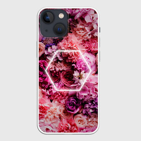 Чехол для iPhone 13 mini с принтом ROSE | РОЗЫ в Екатеринбурге,  |  | rose | женская | любовь | молодежь | мужская | неон | розы | свобода