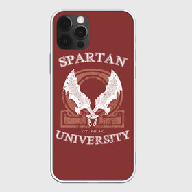 Чехол для iPhone 12 Pro Max с принтом Spartan University в Екатеринбурге, Силикон |  | Тематика изображения на принте: gad of war | game | games | god of war | god of wor | spartan | бог войны | игра | игры | кратос | спартанец