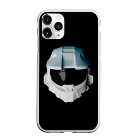 Чехол для iPhone 11 Pro Max матовый с принтом Halo Infinite White в Екатеринбурге, Силикон |  | game | games | halo | heilo | master chif | spartan | игра | игры | ковенант | ковенанты | мастер чиф | спартанец | хало | хейло | хэйло