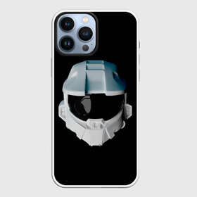 Чехол для iPhone 13 Pro Max с принтом Halo Infinite White в Екатеринбурге,  |  | game | games | halo | heilo | master chif | spartan | игра | игры | ковенант | ковенанты | мастер чиф | спартанец | хало | хейло | хэйло