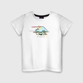 Детская футболка хлопок с принтом Будь наблюдателем в Екатеринбурге, 100% хлопок | круглый вырез горловины, полуприлегающий силуэт, длина до линии бедер | путешествия
дельтаплан
экстрим
осознанность
медитация