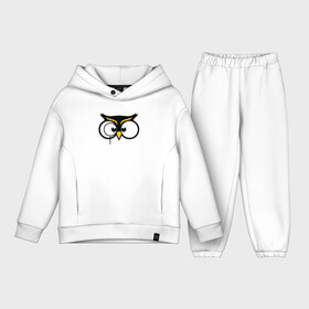 Детский костюм хлопок Oversize с принтом Owl  Smart and humble. в Екатеринбурге,  |  | owl | owls | сова | совушка | совы | филин | фраза | юмор