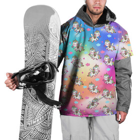 Накидка на куртку 3D с принтом Пони единорог в облаках в Екатеринбурге, 100% полиэстер |  | Тематика изображения на принте: блестки | волшебство | градиент | единорог | звезды | магия | облака | пегас | пони | сердце