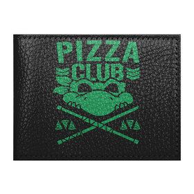 Обложка для студенческого билета с принтом Pizza Club в Екатеринбурге, натуральная кожа | Размер: 11*8 см; Печать на всей внешней стороне | donatello | leonardo | michelangelo | ninja | pizza | raphael | turtles | донателло | животные | карате | комикс | комиксы | леонардо | микеланджело | мультфильм | мутант | мутанты | ниндзя | пицца | рафаэль | сплинтер | супергерой