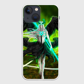 Чехол для iPhone 13 mini с принтом Ulquiorra Schiffer Bleach в Екатеринбурге,  |  | anime | archangel | art | aurora | bleach | manga | schiffer | ulquiorra | аниме | арт | блич | манга