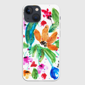 Чехол для iPhone 13 mini с принтом Весна в Екатеринбурге,  |  | акварель | весна | природа | рисунки | цветы