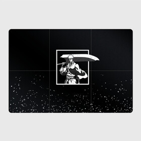 Магнитный плакат 3Х2 с принтом Bleach в Екатеринбурге, Полимерный материал с магнитным слоем | 6 деталей размером 9*9 см | аниме | белый. | блич | комикс | манга | черный