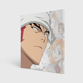 Холст квадратный с принтом Bleach Anime Abarai Renji в Екатеринбурге, 100% ПВХ |  | bleach merch | ichigo kurosaki | manga | ninja | otaku | ronin | samurai | банкай | блич мерч | готэй | дзабимару | ичиго куросаки | кидо | король клинка | лейтенант | манга | ниндзя | отаку | проводник душ | рендзи | ронин