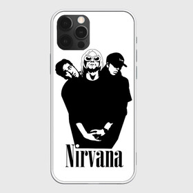Чехол для iPhone 12 Pro Max с принтом Nirvana Группа в Екатеринбурге, Силикон |  | album | curt | kobain | music | nevermind | nirvana | rock | smells like | teen spirit | альбом | гитара | курт кобейн | музыка | невермайнд | нирвана | рок
