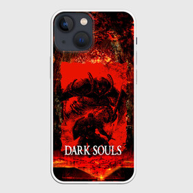 Чехол для iPhone 13 mini с принтом DARK SOULS GAME STORY в Екатеринбурге,  |  | dark souls | darksouls | tegunvte | темные души