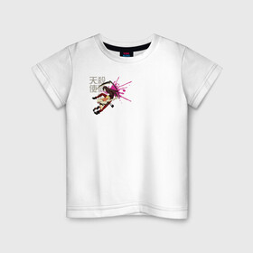 Детская футболка хлопок с принтом ангелы смерти в Екатеринбурге, 100% хлопок | круглый вырез горловины, полуприлегающий силуэт, длина до линии бедер | angels of death | anime | satsuriku no tenshi | ангел кровопролития | аниме