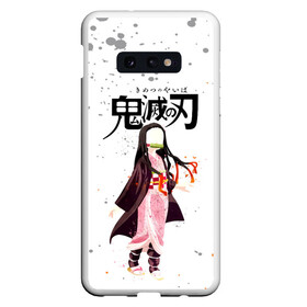 Чехол для Samsung S10E с принтом Nezuko Kamado Kimetsu no Yaiba в Екатеринбурге, Силикон | Область печати: задняя сторона чехла, без боковых панелей | demon slayer | kamado | kimetsu no yaiba | nezuko | tanjiro | аниме | гию томиока | зеницу агацума | иноске хашибира | камадо | клинок | корзинная девочка | манга | музан кибуцуджи | незуко | рассекающий демонов | танджиро