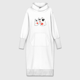 Платье удлиненное хлопок с принтом Ghost Nurses в Екатеринбурге,  |  | 12 мая | cartoon | doctor | ghost | merch | nurse | saving lives | spooky | арт | день медицинской сестры | доктор | интерн | интернатура | медсестра мерч | медсёстры | операционная сестра | приведение | призраки | рисунок