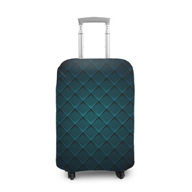 Чехол для чемодана 3D с принтом 3D luxury metal в Екатеринбурге, 86% полиэфир, 14% спандекс | двустороннее нанесение принта, прорези для ручек и колес | luxury | versace | vip | абстракция | версаче | вип | паттерн | роскошь | текстуры