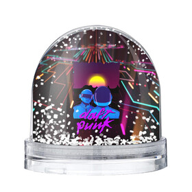 Снежный шар с принтом Daft Punk Electrix в Екатеринбурге, Пластик | Изображение внутри шара печатается на глянцевой фотобумаге с двух сторон | Тематика изображения на принте: by craig drake | daft punk | madeinkipish | thomas bangalter | дафт панк | маски | тома и ги мануэль