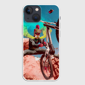 Чехол для iPhone 13 mini с принтом Riders Republic в Екатеринбурге,  |  | riders republic | велосипед | гонки | игра | человек | экстрим