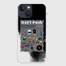 Чехол для iPhone 13 mini с принтом daft punk modern в Екатеринбурге,  |  | by craig drake | daft punk | madeinkipish | thomas bangalter | дафт панк | маски | тома и ги мануэль