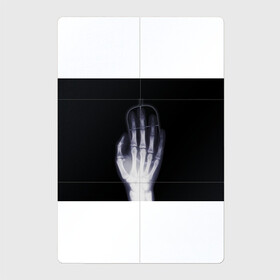Магнитный плакат 2Х3 с принтом X-Ray hand в Екатеринбурге, Полимерный материал с магнитным слоем | 6 деталей размером 9*9 см | hand | mouse | x ray | мышка | рука