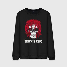 Мужской свитшот хлопок с принтом TRIPPIE REDD в Екатеринбурге, 100% хлопок |  | Тематика изображения на принте: 1400 | big | rap | red | redd | trippie | ред | редд | рэд | рэдд | триппи